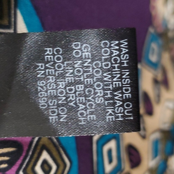 INC Size L multi colors Top - Picture 5 of 5